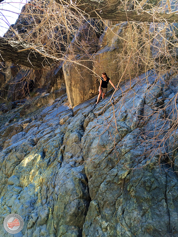 darwin falls climbing