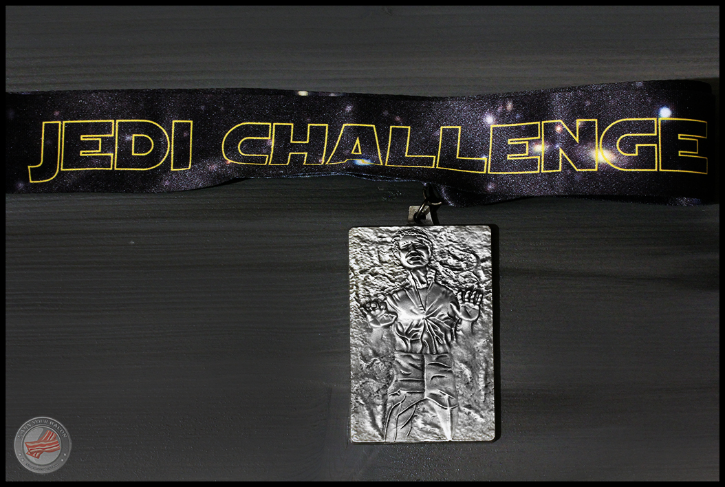 Han Solo Jedi Challenge 2014 medal