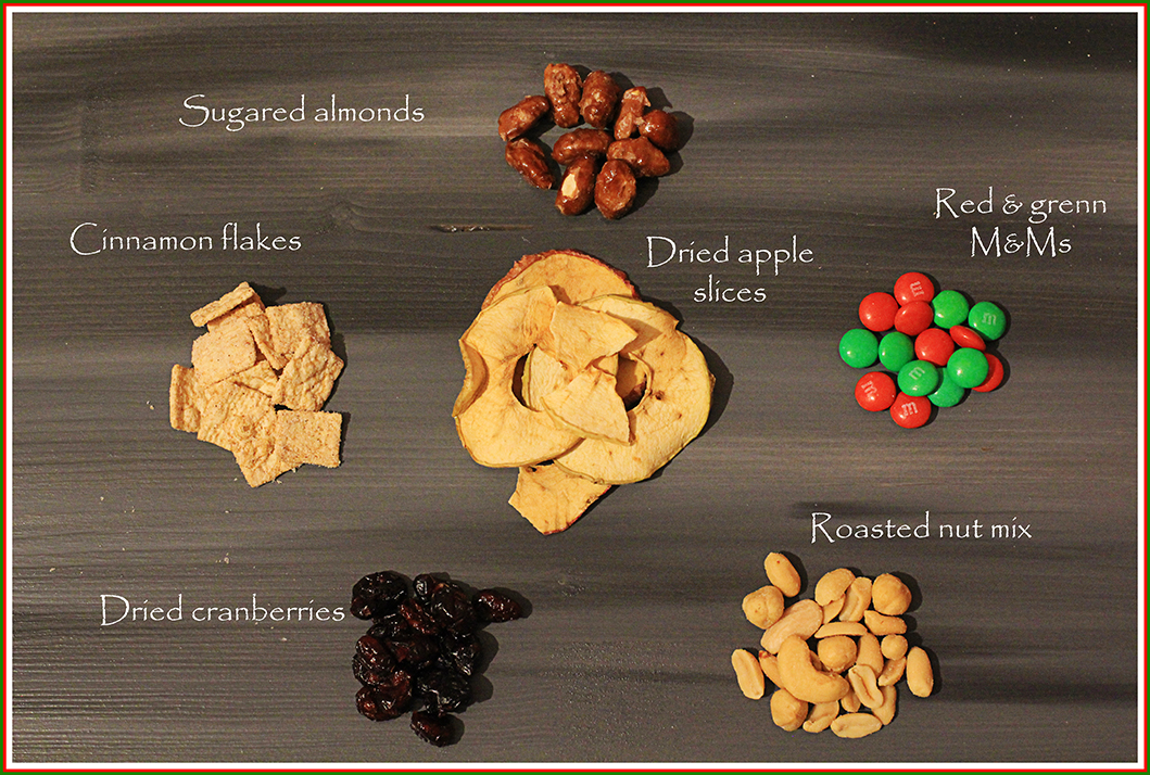 winter trail mix ingredients english