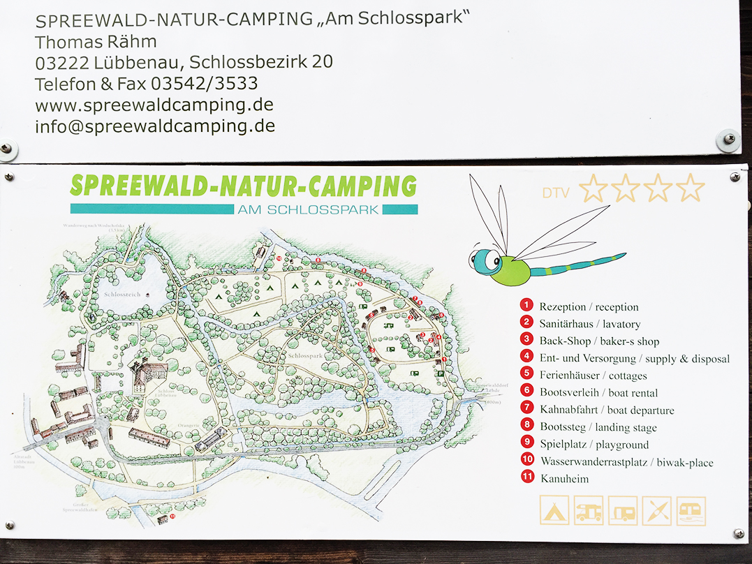 Paddelmarathon 2016 Spreewald Naturcamping Schlosspark