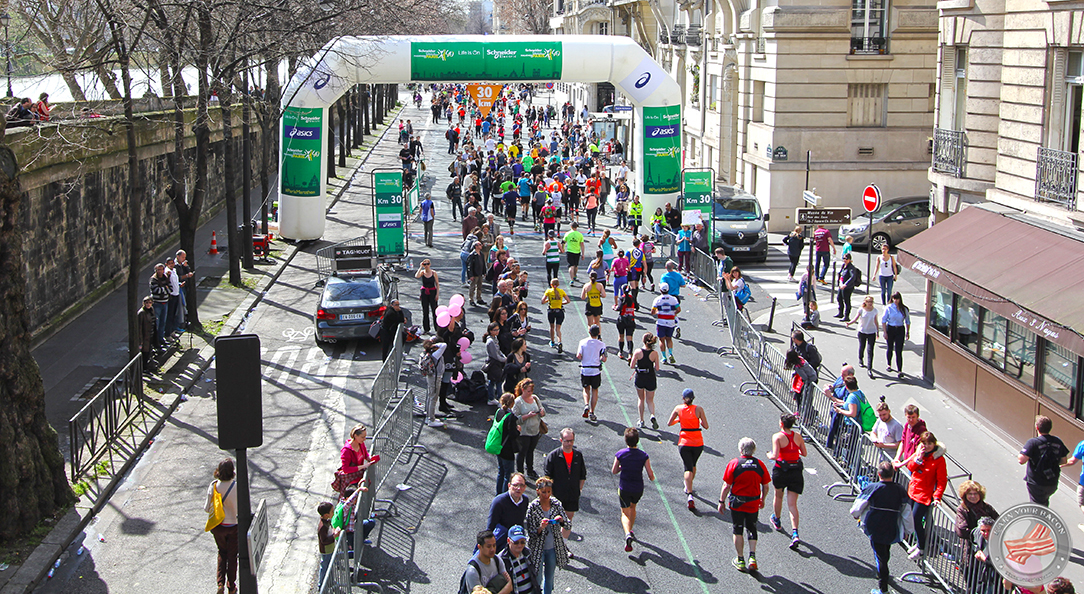 Paris Marathon 2016 30 km