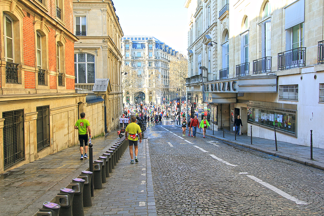 Paris Marathon 2016 Startbereich